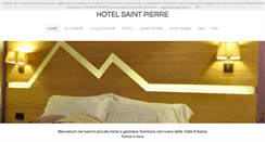 Desktop Screenshot of hotelsaintpierre.it